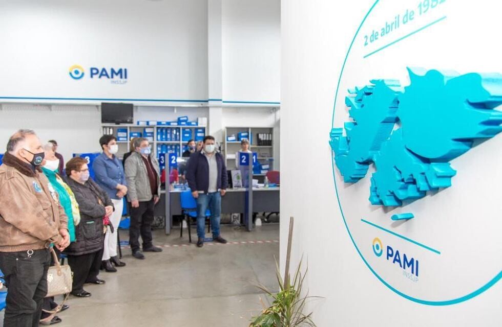 PAMI inauguró una oficina para Veteranos de la Guerra de Malvinas