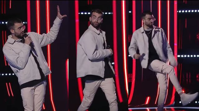 El cordobés, nacido en La Carlota, cautivó al jurado con su voz y su show sobre el escenario.