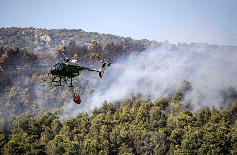 Incendios en Italia: el fuego no da tregua y 11.000 hectáreas arden en Calabria