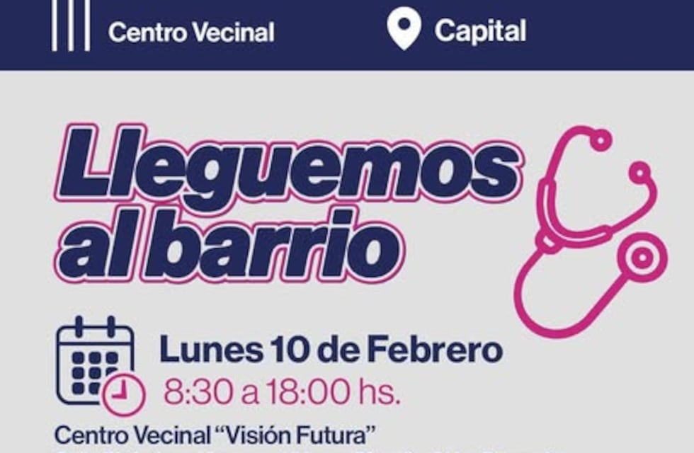 Salud realiza operativos de ingreso escolar 2025 en los barrios