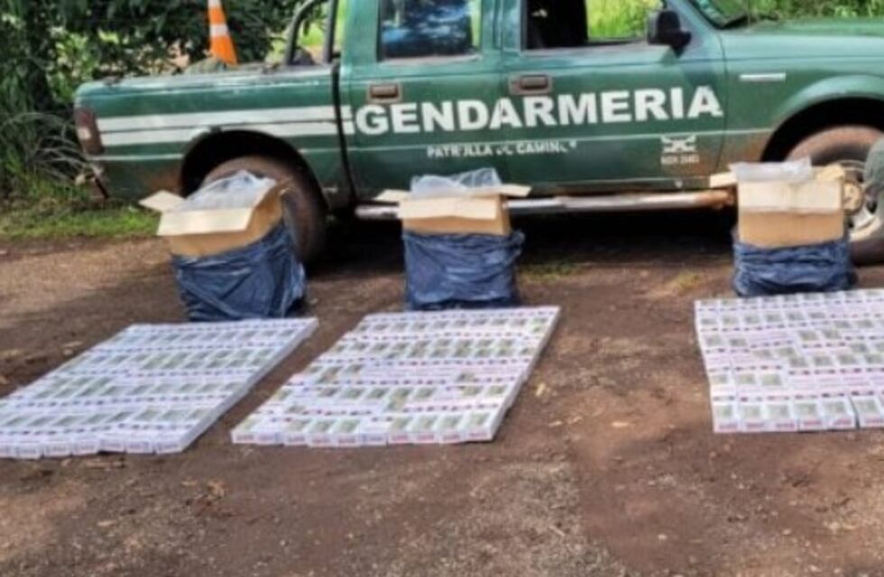 Interceptan contrabando de cigarrillos en El Alcázar