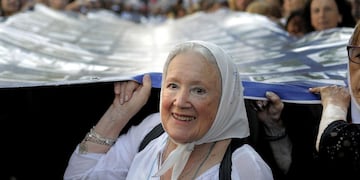 Nora Cortiñas, una de las fundadoras de Madres de Plaza de Mayo (DyN/Archivo).