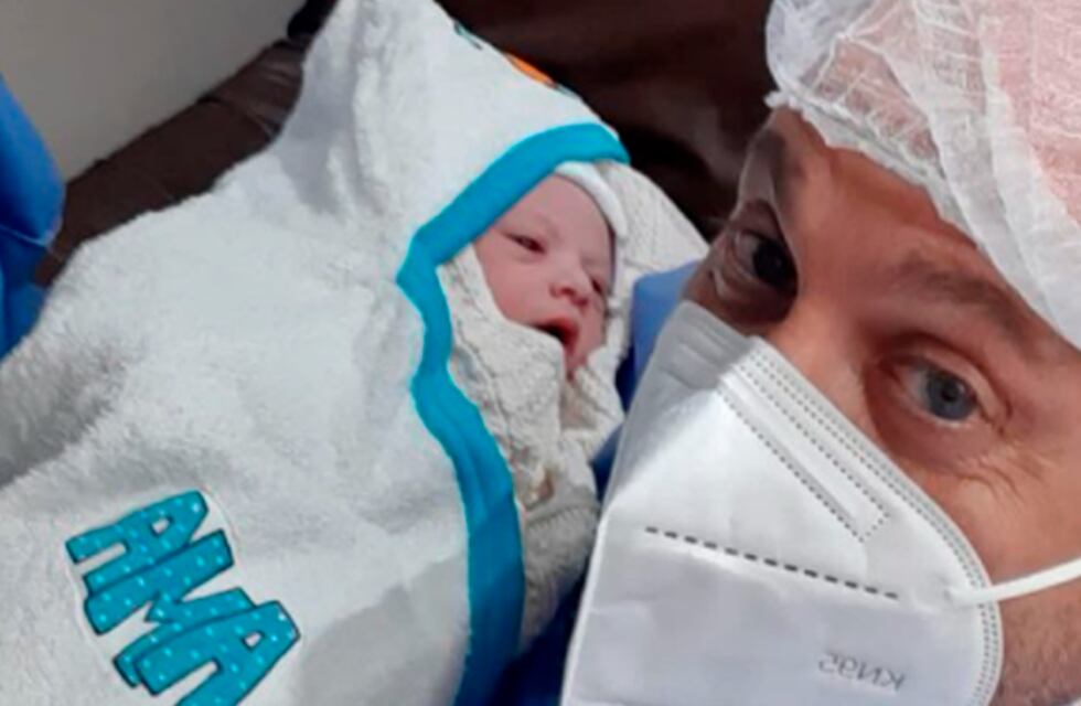 El Intendente de Carlos Paz fue papá