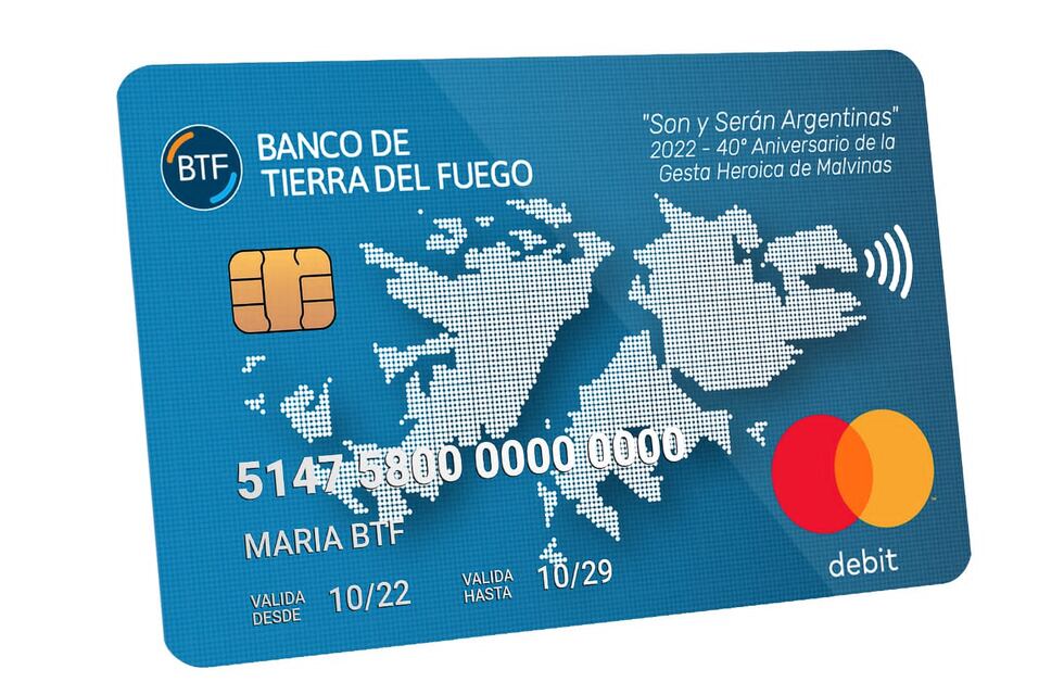 El Banco de Tierra del Fuego renueva sus tarjetas de débito