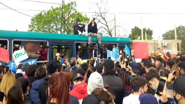 Tiago PZK y Trueno en Monte Grande.
