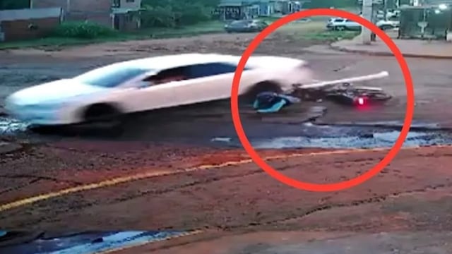 Detuvieron a una mujer acusada de atropellar a su pareja y darse a la fuga en Iguazú.