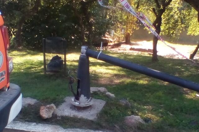 Denuncian "hechos de vandalismo" en un balneario de Carlos Paz.