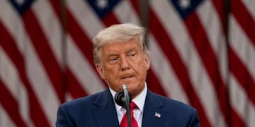 El expresidente de Estados Unidos Donald Trump. (AP)