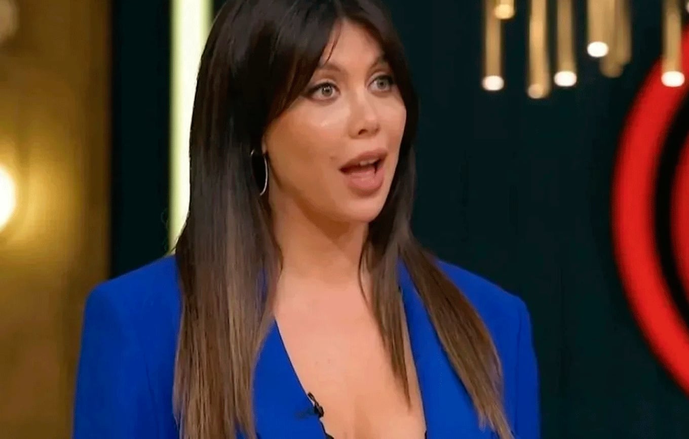 Wanda Nara, conductora de MasterChef Celebrity. Foto web.