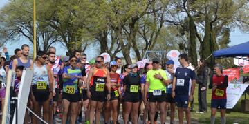"Huracán Corre" se llevó a cabo en Gonzales Chaves