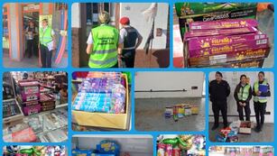 Operativos por pirotecnia sonora en Rafaela