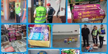 Operativos por pirotecnia sonora en Rafaela