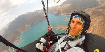 Parapente: tupungatino batió récord mendocino de vuelo de distancia