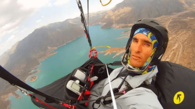 Parapente: tupungatino batió récord mendocino de vuelo de distancia