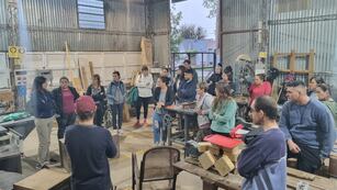 Capacitación en el programa "Empleo Verde"