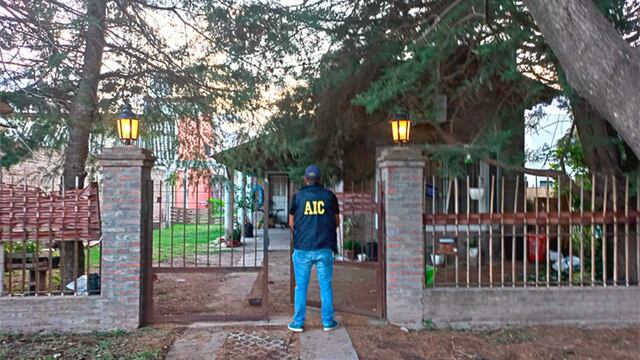 El domicilio ya había sido allanado en otra ocasión por causas ligadas a extorsiones y balaceras.