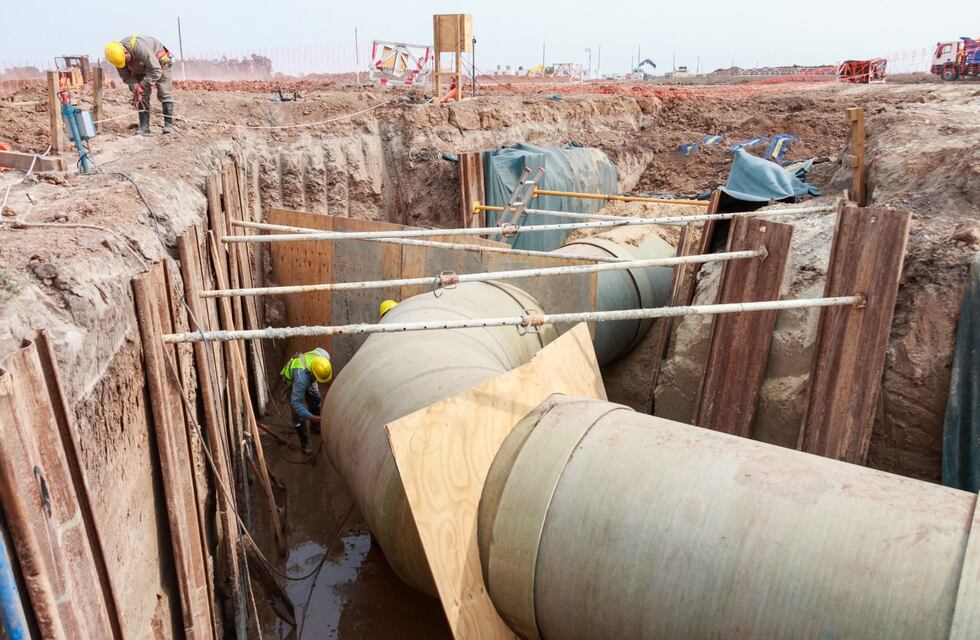 Avanza la primera etapa del acueducto interprovincial Santa Fe - Córdoba: se benefician 7 localidades del Departamento Castellanos