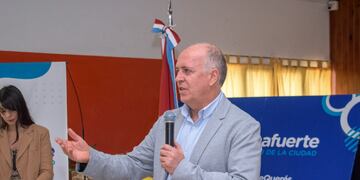 Rubén Dagum, intendente de Almafuerte.