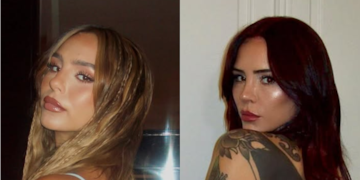 Juanita y Cande Tinelli posaron de forma muy provocativa.
