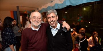 Aurelio García Elorrio y Juan Pablo Quinteros, de Encuentro Vecinal.