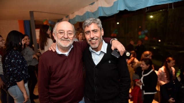 Aurelio García Elorrio y Juan Pablo Quinteros, de Encuentro Vecinal.