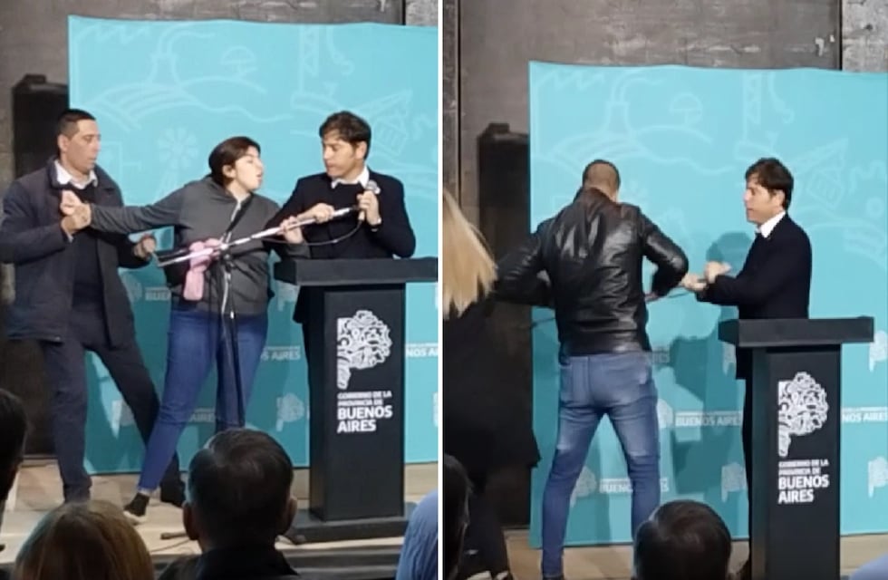 La mujer que increpó a Axel Kicillof dijo que es “una simple ciudadana que se acercó a plantearle las preocupaciones”