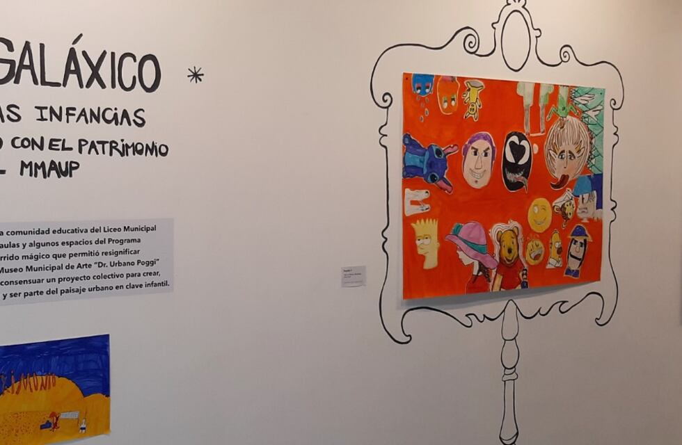 La pantalla de las infancias ya tiene sus intervenciones inspiradas en obras del patrimonio del Museo