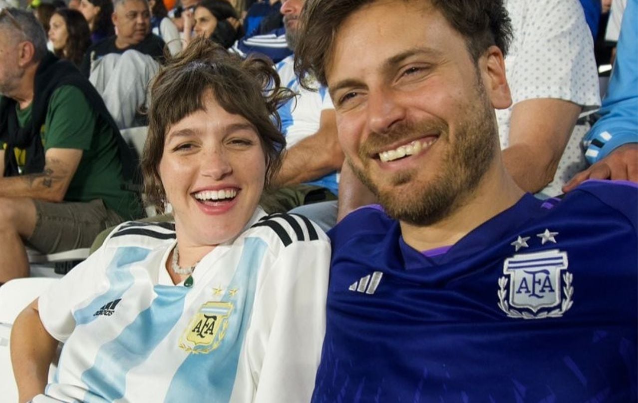Nació el primer hijo de Cande Vetrano y Andrés Gil.