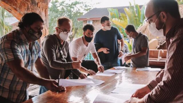 La reunión para tratar la crisis que viven los emprendedores cabañeros se dio el 27 de junio.