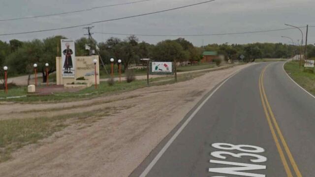 El trágico hecho ocurrió en la Ruta Nacional 38 a la altura de Villa de Soto. (Google Street View)