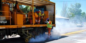Licitaron la demarcación de rutas y caminos rurales en el sur mendocino.