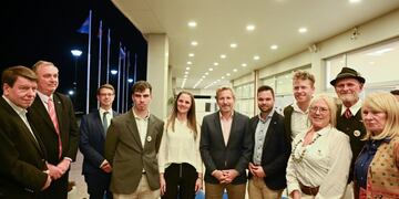 El gobernador de la provincia de Entre Ríos participó de la presentación del libro "El Patrimonio Cultural de los Alemanes del Volga en Argentina"