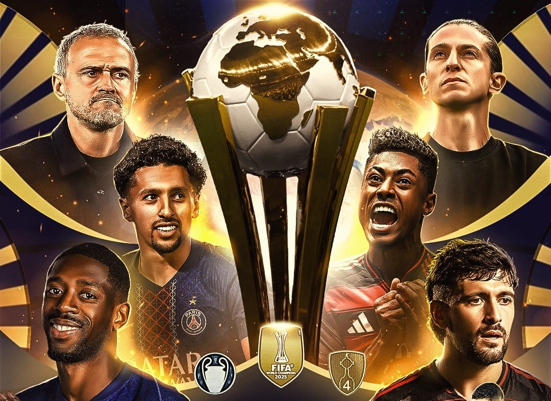 PSG-Flamengo se enfrentan en Qatar por la Copa Intercontinental. (Gentileza)