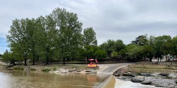 Intensas lluvias en Carlos Paz