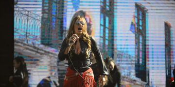 La presentación de La "Gata" Noelia.