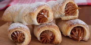 Fácil y con pocos ingredientes: la receta perfecta para preparar los mejores cañoncitos de dulce de leche
