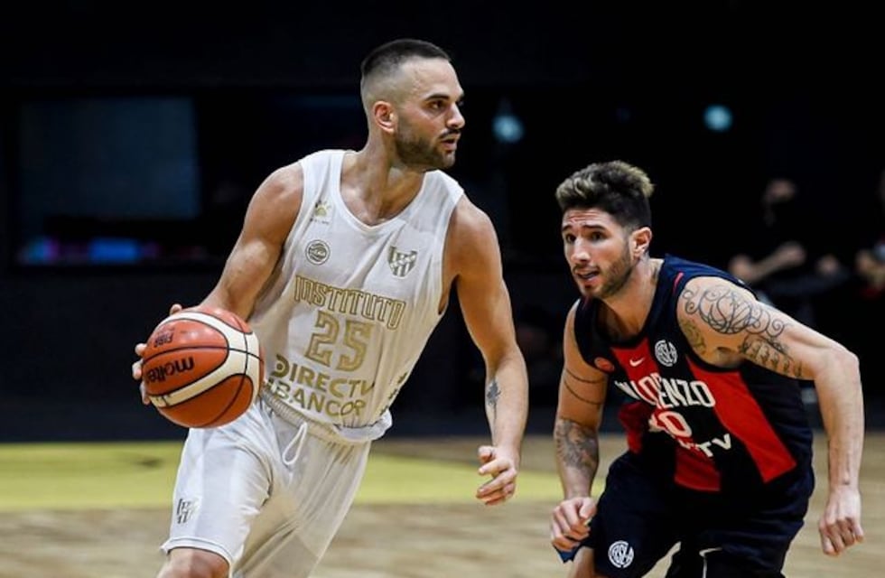 Pablo Bertone fue el goleador de Instituto y del juego ante San Lorenzo