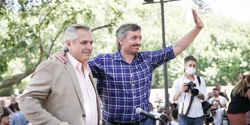 El presidente Alberto Fernández participó este sábado de la asunción de Máximo Kirchner como flamante presidente del PJ bonaerense y aprovechó para apuntar contra la oposición luego del fracaso del Presupuesto 2022 en la Cámara de Diputados.