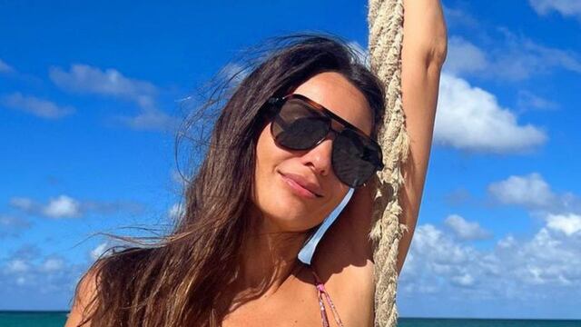 Pampita cautivó a sus seguidores.