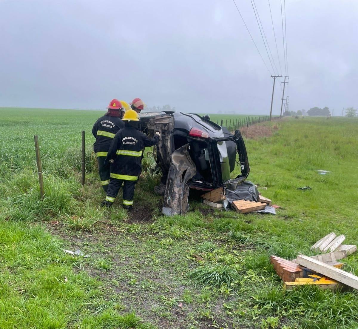 Grave accidente en la Ruta 73: un joven de Claromecó falleció y otro permanece en estado crítico