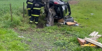 Grave accidente en la Ruta 73: un joven de Claromecó falleció y otro permanece en estado crítico