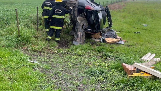 Grave accidente en la Ruta 73: un joven de Claromecó falleció y otro permanece en estado crítico