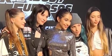 María Becerra fue anfitriona en la premiere de Rápidos y Furiosos X: todos los famosos invitados