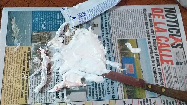 Intentó ingresar marihuana dentro de un tubo de dentífrico en Posadas.