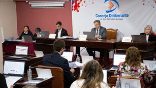 La sesión ordinaria de este jueves en el Concejo Deliberante capitalino fue presidida por el concejal Gastón Millón.