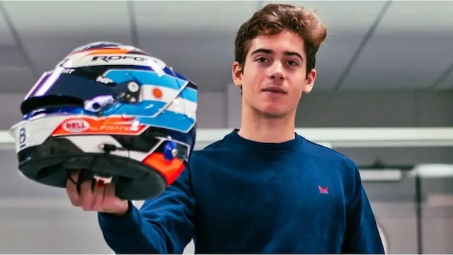 Franco Colapinto tuvo hinchada cordobesa en el Gran Premio de Azerbaiyán (La Voz).