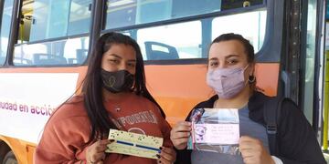 Intervención por el Día de los y las estudiantes en el transporte público