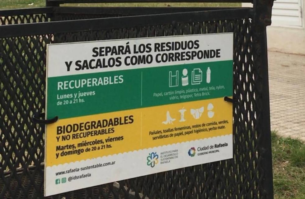 Concientizan sobre la separación de residuos en los complejos de departamentos