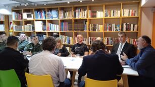 El Fiscal Regional de Rafaela se reunió con el Consejo de Seguridad de Frontera