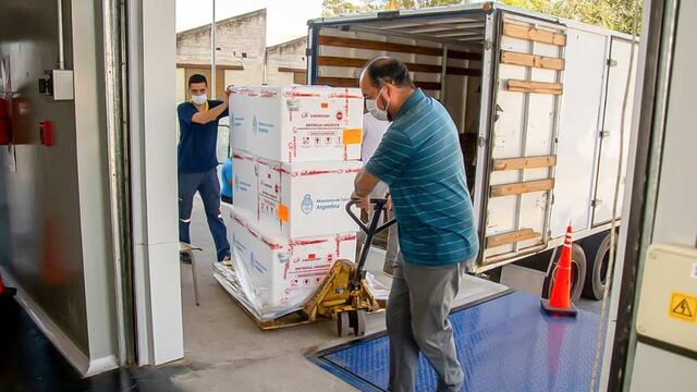 Arribó a la provincia una partida de dosis de Sputnik V, destinada a personas mayores de 70 años.